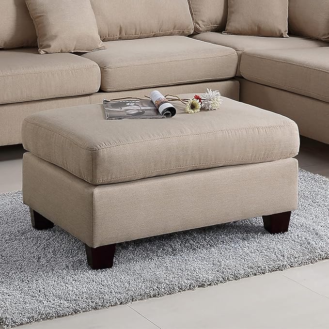 Poundex PDEX- Upholstered Sofas/Sectionals/Armchairs Sand