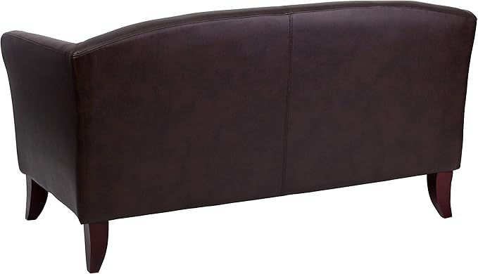 Flash Furniture HERCULES Imperial Series Brown LeatherSoft Loveseat