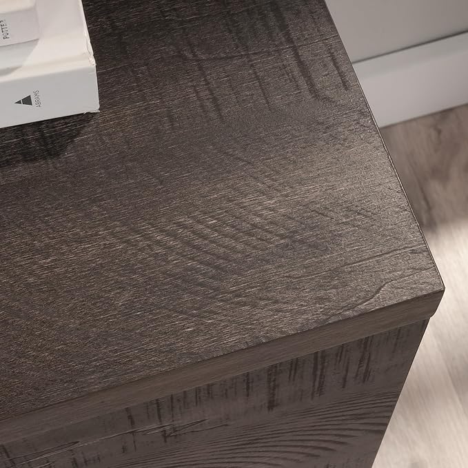 Lateral File 2 Drawer Small File Cabinet with Lock Under Desk Storage Cabinet Organizer Engineered Wood Filing Cabinets for Home OfficeAssembly RequiredBlack