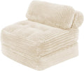 Loveseat Cloud Sofa Modern Loveseats 2 Seat Couch Deep Seat with Pillows for Small Spaces Apartment Office Bedroom Living Room Beige