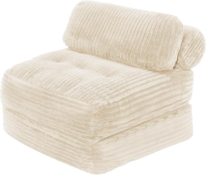Loveseat Cloud Sofa Modern Loveseats 2 Seat Couch Deep Seat with Pillows for Small Spaces Apartment Office Bedroom Living Room Beige