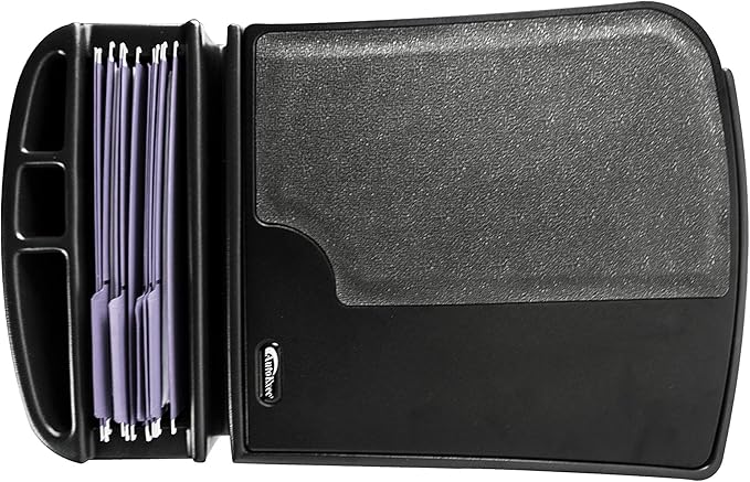 AutoExec AUE12004 Efficiency GripMaster Car Desk Black Finish