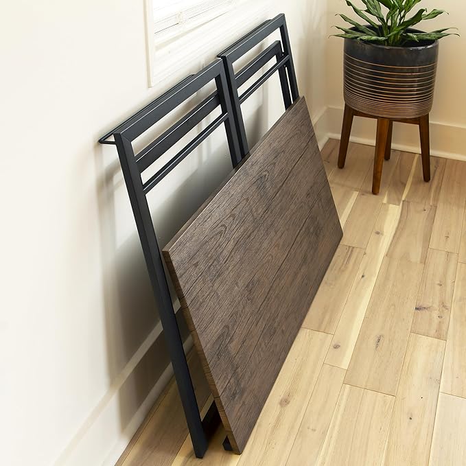 Flash Furniture Walker Rustic Home Office Folding Computer Desk - 40
