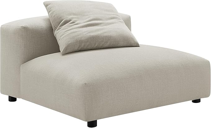 Modway Solace Sofas Oversized Linen