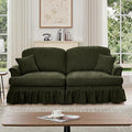 KEIKI 76 2Seat Modular Velvet Sofa Couch for Garden Home Small Space Style Conscious Nature Lovers Warm Inviting Comfy Supportive Rest Space Elegant Premium Premium Design Green