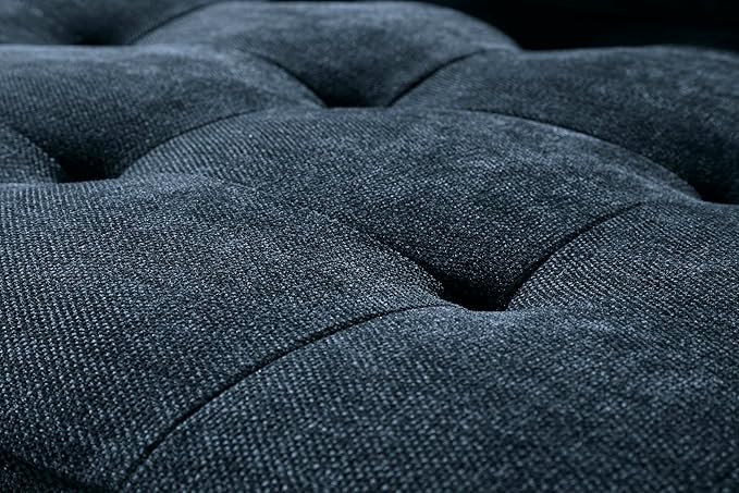Signature Design by Ashley Bixler Classic Tufted Loveseat with Removable Cushions Blue