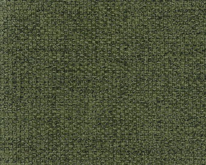 Signature Design by Ashley Bixler Mid-Century Modern Tufted Loveseat with 2 Toss Pillows Green
