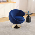 360 Degree Swivel Cuddle Barrel Accent Chairs Round Armchairs with Wide Upholstered Fluffy Fabric Chair for Living Room Bedroom Office Waiting Rooms