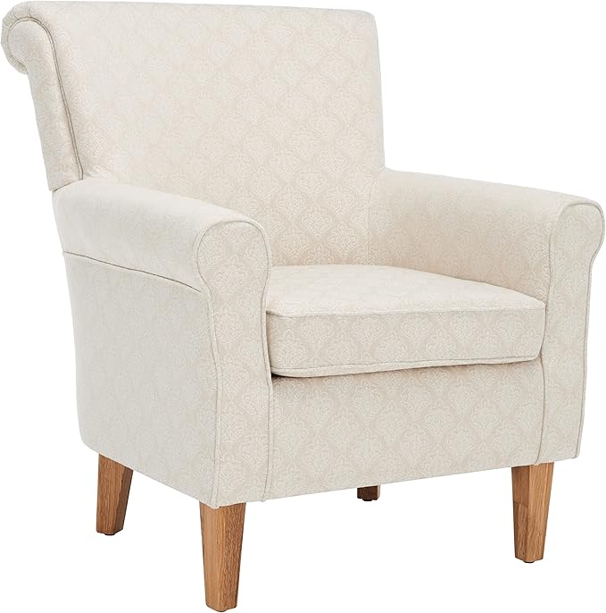 SAFAVIEH Home Collection MCR1002 Chair Beige/Flower