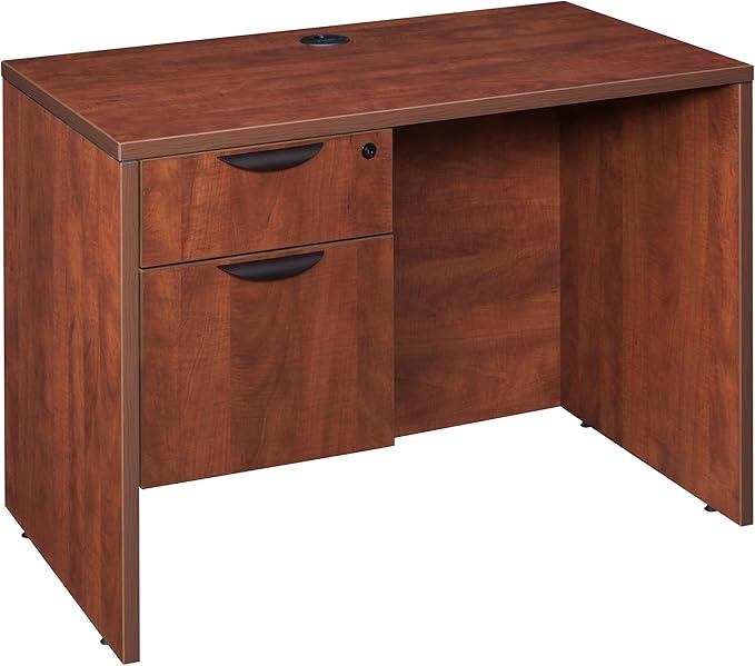 Regency Desk Legacy Single Pedestal 42 x 24 Cherry