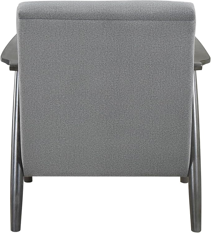 Lexicon Teague Velvet Accent Chair Gray