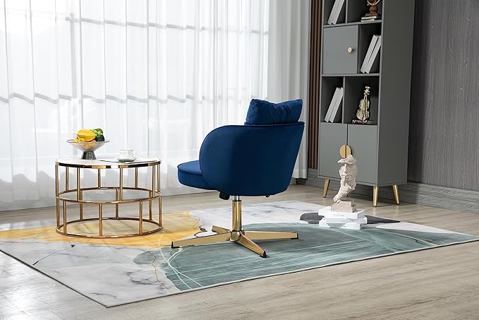 Chair Vanity Chair Modern Adjustable Home Computer Executive Chair Swivel Task Chair for Small Space Living Room Make up Studying