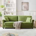 Modern Loveseat Sofa for Living RoomLove Seat with 2 SeaterVelvet Loveseat SofaSmall Couch for Living RoomBedroomOffice and Small Space(Green)