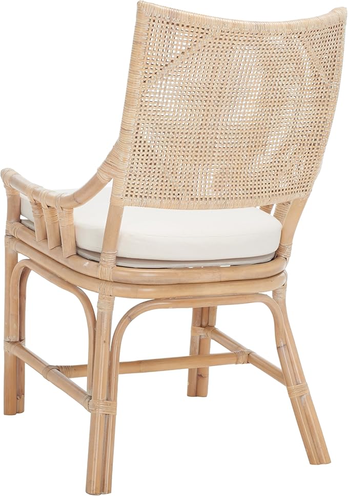 Safavieh Home Collection Donatella Wash Chair Natural White