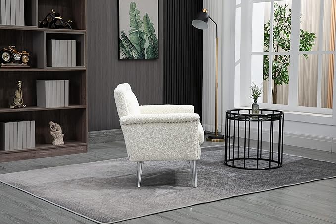 Accent ChairLiving Room Chair/Leisure Single Sofa with Acrylic feet