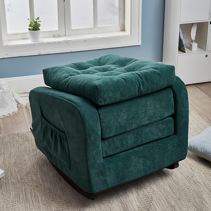 Accent Chair TV Chair Living Room Chair Lazy Recliner Comfortable Fabric Leisure SofaModern High Back Armchair