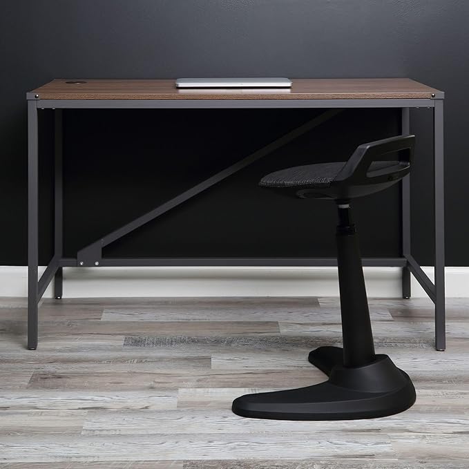 Alera Industrial Series Table Desk 47.25 X 23.63 X 29.5 Modern Walnut