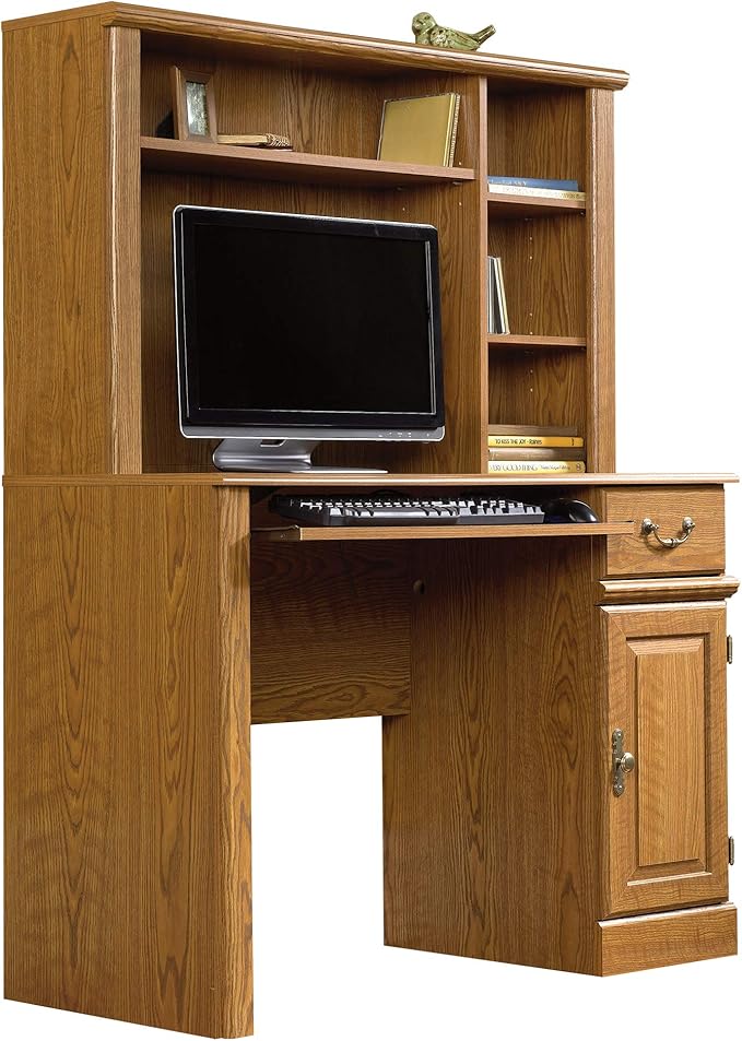 Sauder Orchard Hills Computer Desk Carolina Oak finish