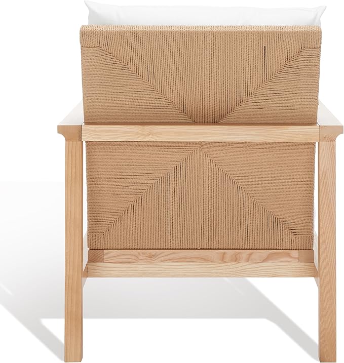 SAFAVIEH Couture Collection Emmalee Natural Cord Back Accent Chair