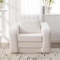 KEIKI 40 Foldable Single Sofa Bed with Armrest &amp Backrest Convertible Chenille Cloud Mattress Chair for Small Apartments Bedroom Reading Nook Dorm Relaxation &amp Guest Sleep Solutions