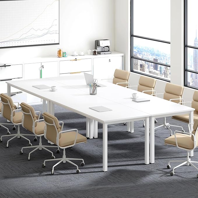 Need 70.8 Inch Executive Office Desk Large Stylish Computer Desk Simple Study Writing Desk Workstation Business Furniture for Home Office White