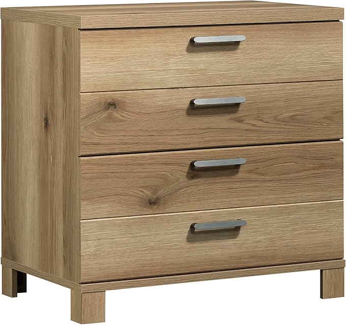 2 Drawer Small File Cabinet with Lock - Modern Farmhouse FurnitureUnder Desk Storage Drawers Organizer for Home Office Filing CabinetsBrown