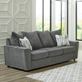 Signature Design by Ashley Stairatt Casual Sofa with Flared Arms Gray