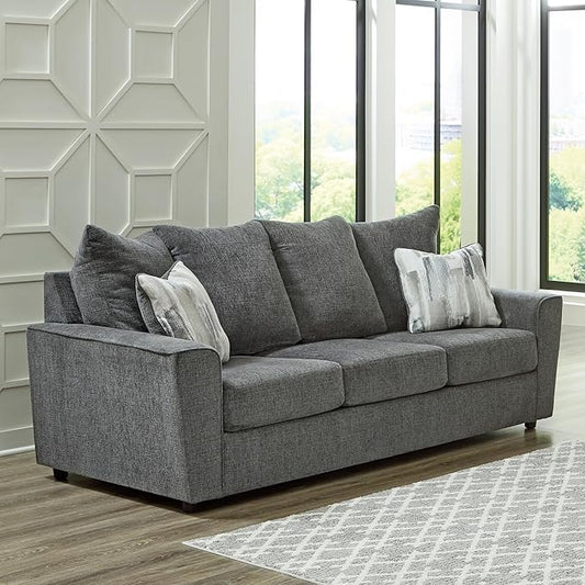 Signature Design by Ashley Stairatt Casual Sofa with Flared Arms Gray