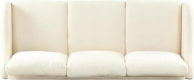 SAFAVIEH Couture Furniture Collection Edalynn Modern Cream 3-Seater Sofa