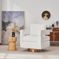 Swivel Barrel Chair for Living Room360 Degree Swivel Club Modern Accent Single Sofa Chair Small Leisure Arm Chair for Nursery Hotel Bedroom Office