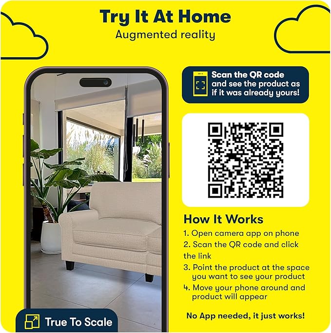 Serta Copenhagen 61 Rolled Arm Sofa Easy Care Polyester Soft Pillow Back Pocket Coil Seat Cushions Removable Covers Loveseat or Couch for Small Spaces Living Rooms or Bedrooms Charcoal