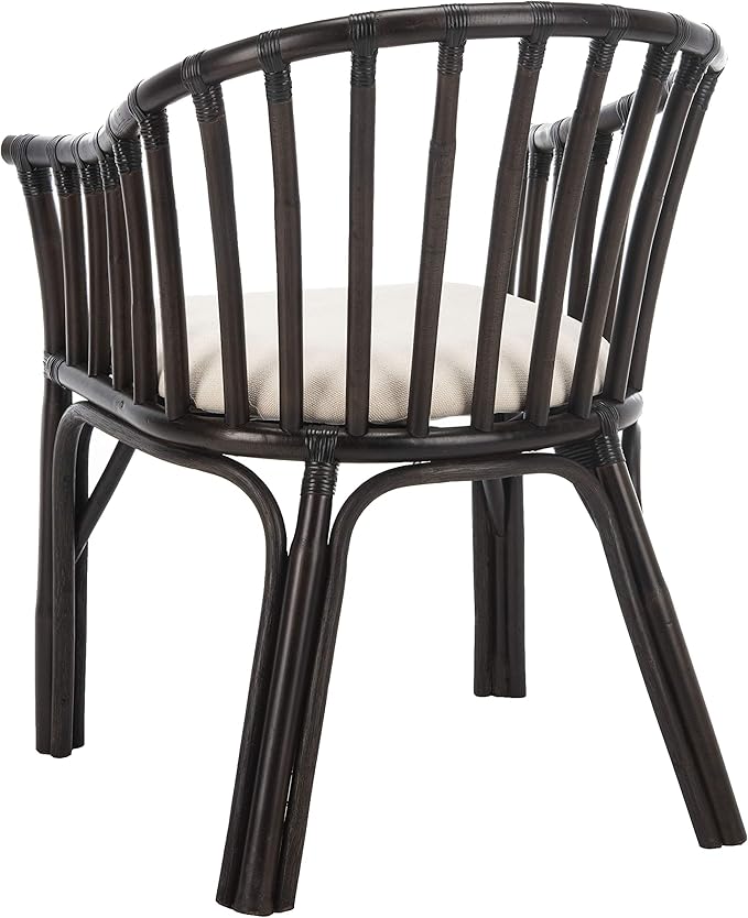 Safavieh SEA4017A Home Collection Gino Arm Chair Black