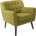OSP Home Furnishings Arm Chair 32W x 28.63D x 31.63H Green