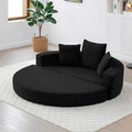 KEIKI 67 Corduroy Convertible Circular Floor Sofa BedMulti-Functional Adjustable Futon Couch for Living Room Bedroom ApartmentNo Assembly