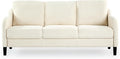 SAFAVIEH Couture Furniture Collection Edalynn Modern Cream 3-Seater Sofa