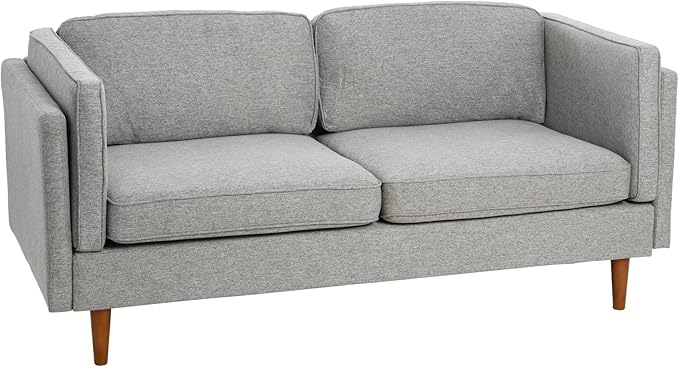 Creative Co-Op Atley High Sided Sofas Mid-Century Grey