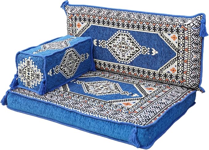 arabicsofa Small Floor Sofa – Handmade Low Seating Majlis Style Turkish Modular Sofas