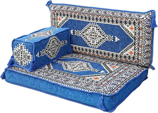 arabicsofa Small Floor Sofa – Handmade Low Seating Majlis Style Turkish Modular Sofas