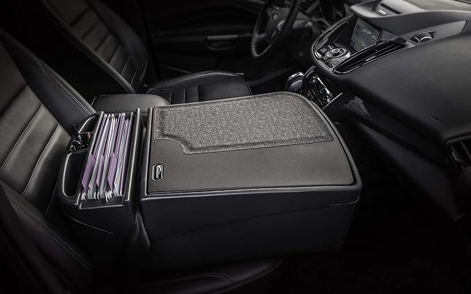 AutoExec AUE12004 Efficiency GripMaster Car Desk Black Finish