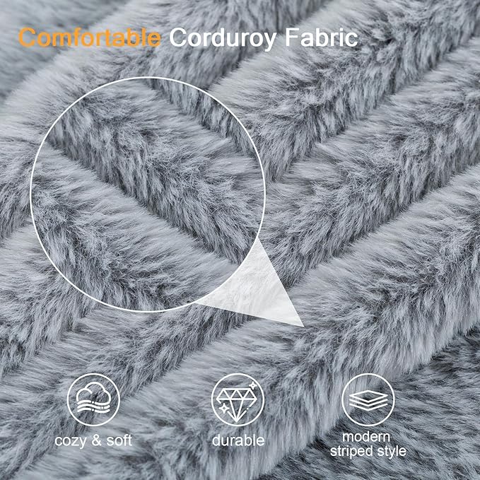 COMAX Convertible Sofa Bed Folding Floor Couch Fold Out Couch Bed Futon Sleeper Mattress with Pillows Boneless Sofa Comfy Lounge Loveseat for Living Room Bedroom Snow Light Grey