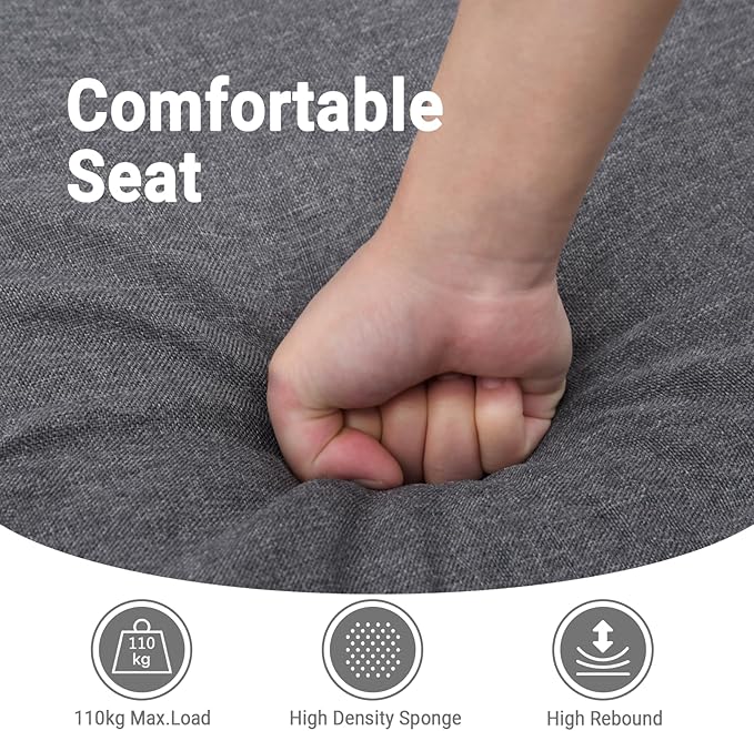 vidaXL Massage Recliner Chair for Living Room Adjustable Recliner with 6-Point Vibration Massage Home Theater Seating with Padded Seat Backrest &amp Side Pocket Cream Fabric