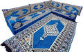 arabicsofa U Shaped Arabic Sofa Set – Royal Blue Modular Floor Seating for Guest Room
