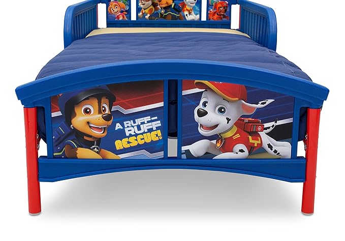 Delta Children Plastic Toddler Bed Nick Jr. PAW Patrol