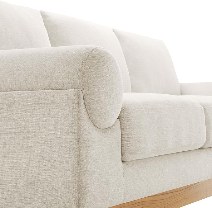 Modway EEI-6401-IVO Oasis Upholstered Fabric Sofa Ivory