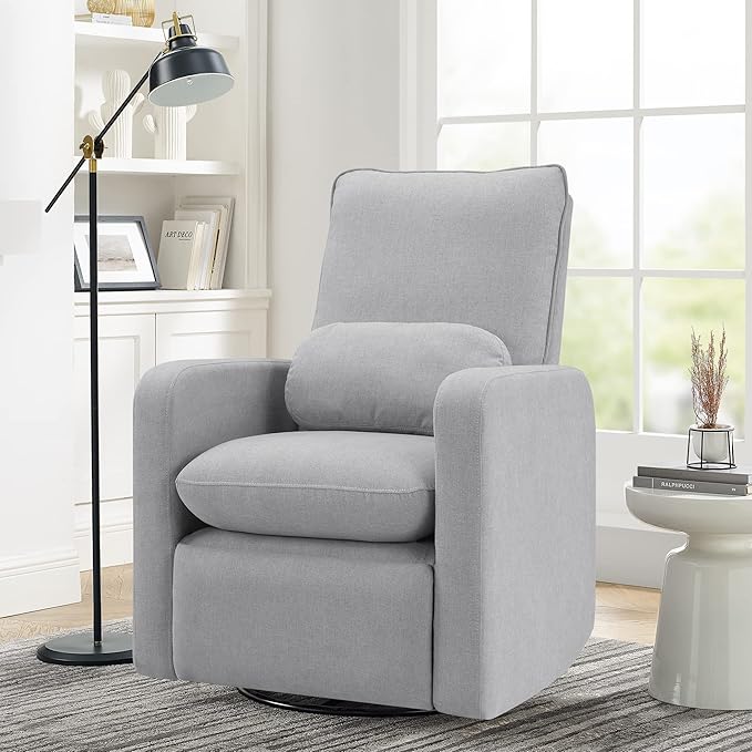GAP babyGap Cloud Recliner with LiveSmart Evolve - Sustainable Performance Fabric Grey