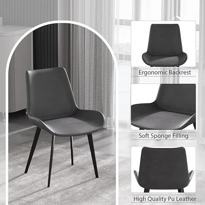 Chair The Comfy Modern Dining Chair Home &amp Kitchen Kitchen Table Chairs Modern Dining Chairs Dining Table Chairs for Home/Kitchen/Living Room Set of 4 Dining Chairs