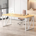 NSdirect Computer Desk 70×30.7 Inch Gaming Desk with Deeper &amp Thicker Desktop Office Desk Work Desk for Home Office Natural