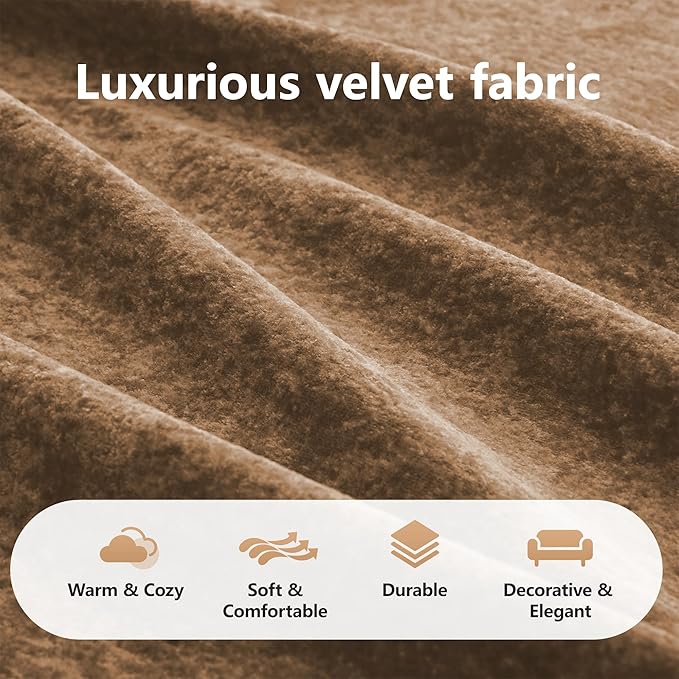110-Inch Cloud Sectional Couches U-Shaped 5 Seat Boneless Modular Sofa with Ottomans Velvet Tufted Upholstered Boneless Couch Floor Full Foam Sofas for Living Room