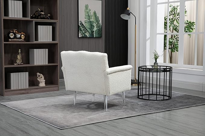 Accent ChairLiving Room Chair/Leisure Single Sofa with Acrylic feet