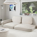 Daneey Foldable Floor Sofa Bed Lazy Floor Sofa Folding Floor Sofa Bed Chair Floor Mattress for Adults Soft Sofa Bed Floor Sofa Chair Wall Support with Washable Soft Cover